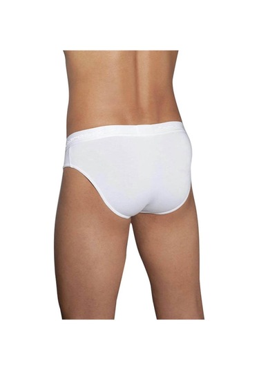 Doreanse Fermuarlı Slip Külot 1269 Beyaz