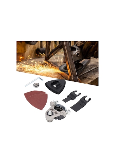 Rox Wood 0191 Taşlama Motorları İçin Çok Amaçlı Salınım Alet Adaptörü