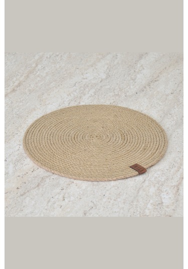 Vilinze Hasır Jüt Ip Supla / Amerikan Servis - 32 Cm 4 Adet