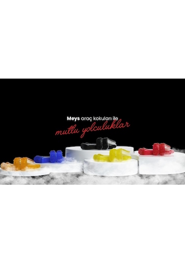 Meys Vent Clipps Havalandırma Koku Mix Flower (Turuncu)
