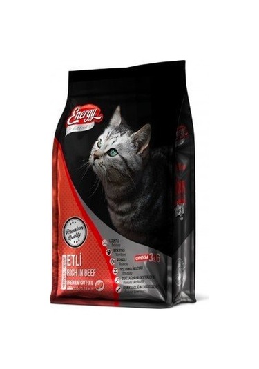 Energy Etli Yetişkin Kedi Maması 500 G