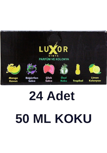 Luxor 24 Adet 50 ML Ev & Oto Koku Seti Özel Kutulu