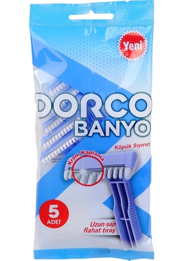 Dorco Banyo Jileti 5'li Poşet