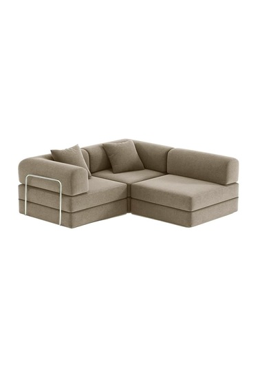 Modüler Legom Koltuk Xl Sütlü Kahve