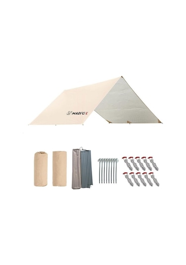 Madfox Oem Tarp 4x3 Mt Güneş Ve Rüzgar Koruma Brandası