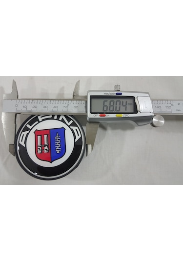 Alpina Jant Göbeği 68mm 4 Adet , Alpina Bmw Jant Kapağı