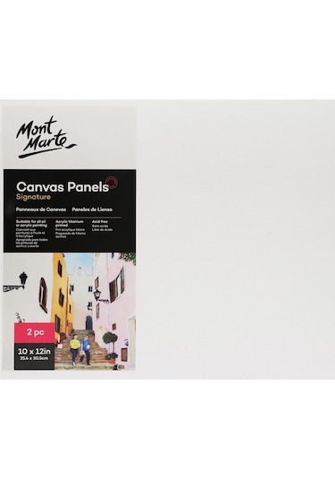 Mm Kanvas Panel 25.4x30.5cm 2'li Signature