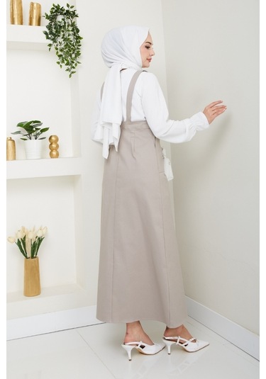 Boydan Düğmeli Gabardin Jile 1552 - Taş Taş