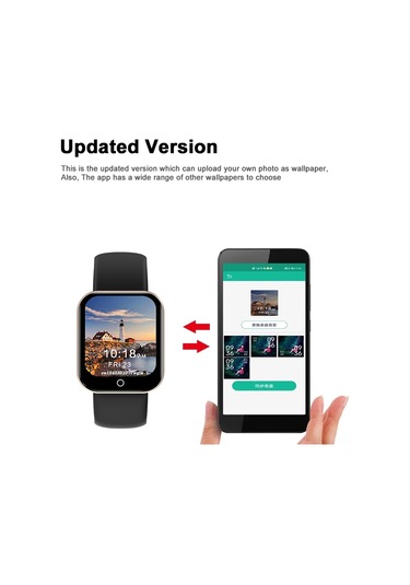 Yunboo Akıllı Saat I7 1.44" Dokunmatik Ekran