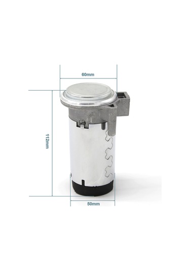 Mufunye 24v Gümüş Plastik Hava Kompresörü - Yüksek Sesli Halka Sistemi, Kamyon/tır/motosiklet Uyumu, Korozyon Direnci, Uzun Ömürlü