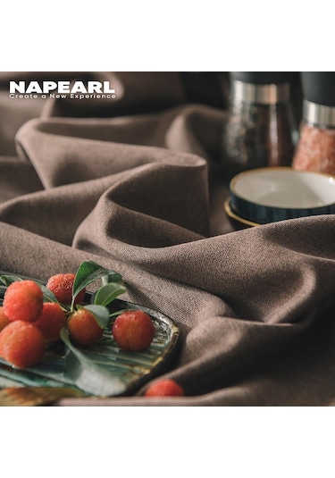 Krem 1 Adet Napearl 70% Karartma Perdesi Düz Renk Modern Tasarım Yatak Odası Halka Tipi Pencere Perdesi Oturma Odası Ev Dekor İçin W100cm X L130cm Krem