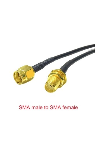 Agoodshop No.4 Stili 30cm Sma Anten Uzatma Kablosu - Erkek Dişi Jack Düz Sağ Açı Pigtail Adaptörü - Ce Sertifikalı