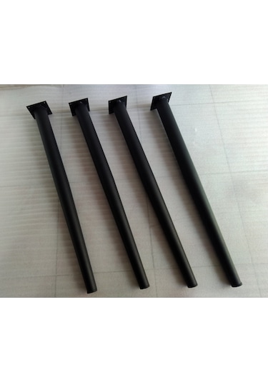 Demontepark Metal Ayak,Masa Ayağı Siyah Masa Ayağı, Beyaz Masa Ayağı