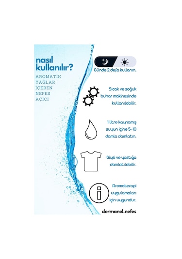 Dermanel Aromatik Yağlar İçeren Nefes Açıcı 20 ML