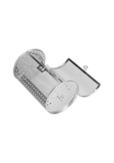 Dofolink 360 Derece Döner Paslanmaz Çelik Fırın Sepeti - Fıstık, Kahve Fıstığı, Kestane Pişirme Aleti - Elektrikli Fırın Ve Air Fryer Uyumlu 12x18cm Diğer