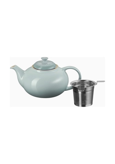 Le Creuset Paslanmaz Çelik Süzgeçli Seramik Çaydanlık, 1.3l Çaydanlıklar Sea Salt