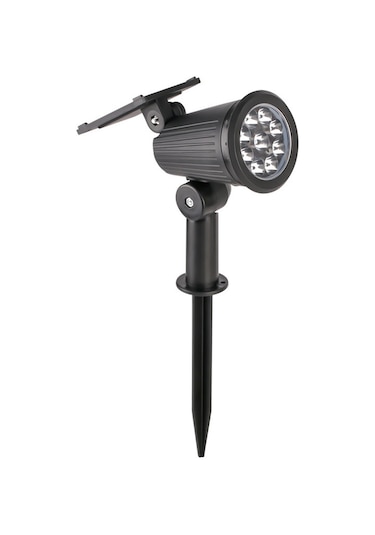 Yuntech01 Güneş Enerjili Dışarıdaki Işık Kontrollü Su Geçirmez Toprak Takılı Çimen Lambası Bahçe Ağaç Aydınlatma Işığı 2302-1 Led Isı Işığı Üç Seviye