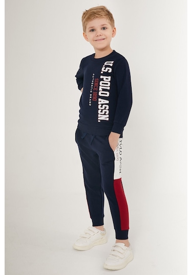 U.s. Polo Assn Sumptuous Lacivert Erkek Çocuk Eşofman Takımı