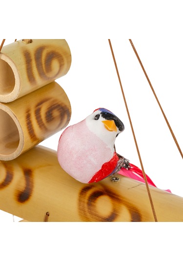 Garden With Ware Bambu Rüzgar Zili - 60 Cm