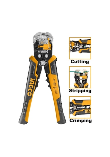 Ingco Endüstriyel Otomatik Kablo Sıyırma Pensesi Hwsp102418