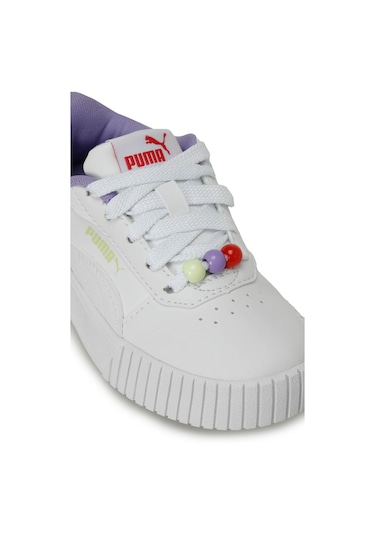 Puma Carina 2.0 Pearls Ps Beyaz Kız Çocuk Sneaker 000000000102049628 Beyaz