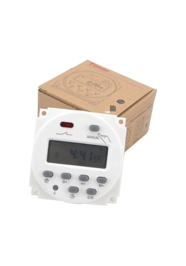 Dancemonkey Cn101a Ac110v Mikrobilgisayar Zaman Anahtarı Dijital Lcd Güç Zamanlayıcı
