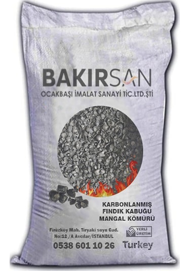 Fındık Kabuğu Mangal Kömürü N11.185