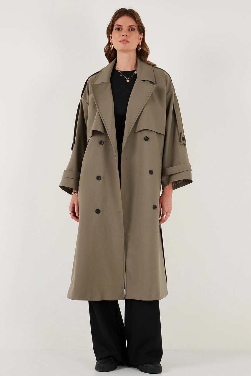 Lela Bayan Trençkot 6839476 Karamel Karamel