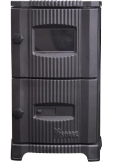 Sürel 5150 Tam Dokum Uyuyan Camlı Odun Kömür Soba Kovasız