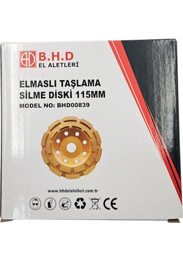 Fixonic B.h.d Bhd00839 115mm Elmaslı Taşlama Silme Disk