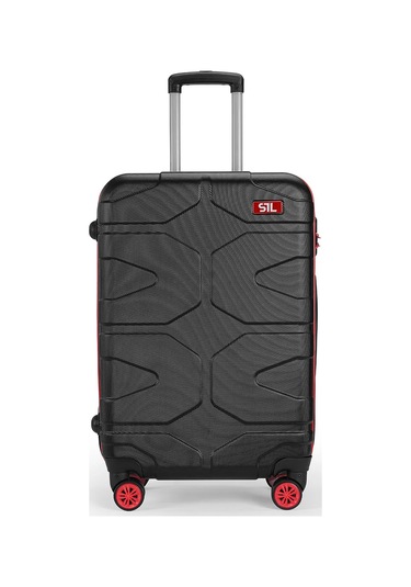 Wexta Wx-1002 Stl Serisi Siyah /kırmızı Büyük Boy Stl Series Valiz Kırmızı