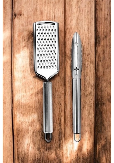 Mybru Paslanmaz Çelik Rende Ve Soyacak Penir Çikolata Zencefil Patates Limon Rende Ve Soyacak 2'li S Çok Renkli