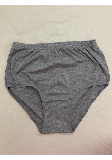 6'lı Kadın Beyaz Lastikli Bato Pamuk Likralı Külot 001