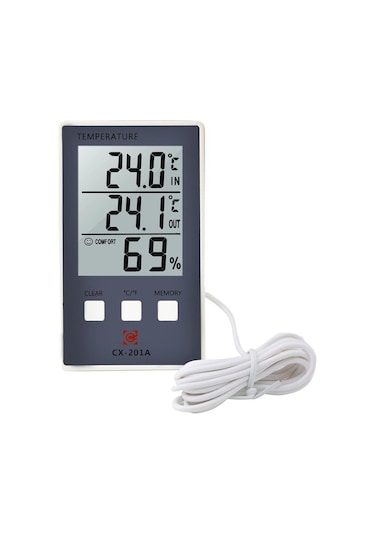 Jms Yeni Lcd Dijital Kapalı Açık Termometre Kapalı Higrometre Sıcaklık Nem Ölçer