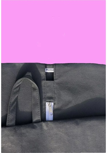 Wellsuit Fermuarlı Kıyafet Kılıfı 100 Cm 2'li Set Gri 221644422 Gri