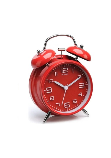 4 Inç Ikiz Çan Yüksek Sesli Çalar Red