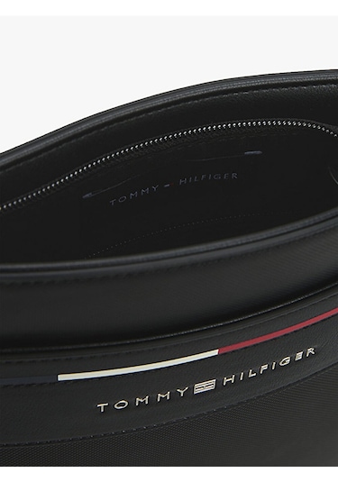 Tommy Hilfiger Tommy Hılfıger Erkek Postacı Çantası Am0am13197-bds Siyah