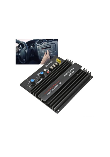 Tenfowee 12v 600w Otomobil Güçlendirici Kartı, Alüminyum Gövde, Yüksek Performanslı Ses, Kolay Kurulum, Tüm Araçlar İçin