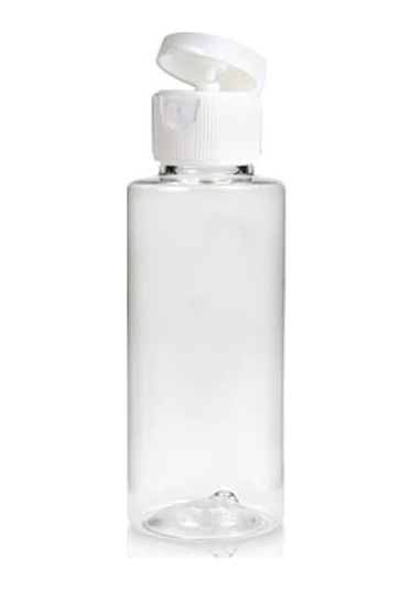 Güvenç Ambalaj Boş Plastik Şeffaf Açmalı Kapaklı Şişe 50 x 50 ML