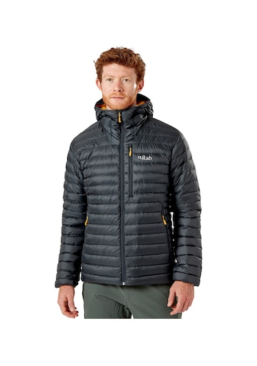 Rab Microlight Alpine Kaz Tüyü Ceket Siyah Renk Siyah