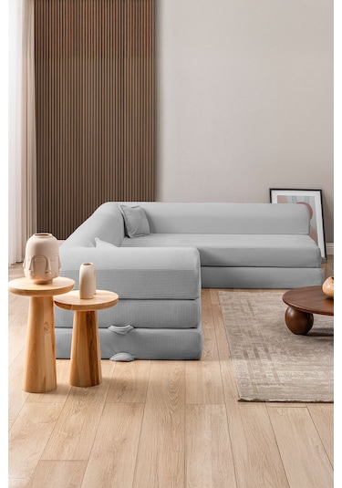 Eco Legom Korner Yıkanabilir Tamamen Sünger Gri