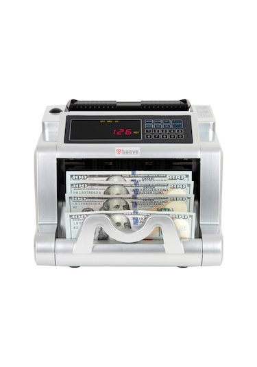 Baove GB8100 Karışık Para Sayma Makinesi Sahte  Para Yakalama TL- Euro- Usd + Müşteri Ekranı