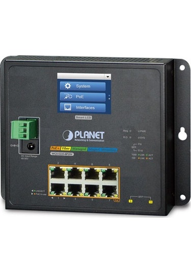 Planet Pl-Wgs-5225-8P2Sv Endüstriyel Duvar Tip L2+ Yönetilebilir
