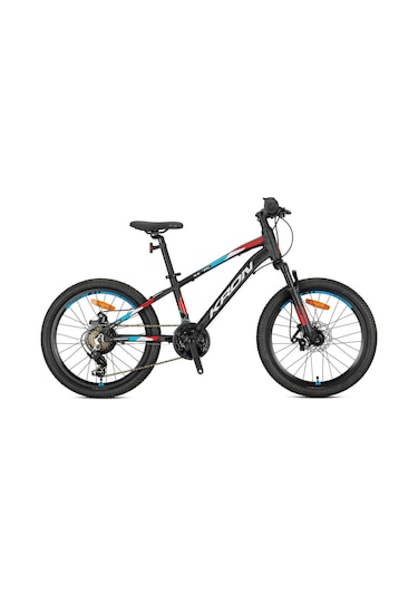 Kron Xc75 24 Jant Mtb 13k 21 Vites M.disk Dağ Bisikleti M.siyah Kırmızı Gri