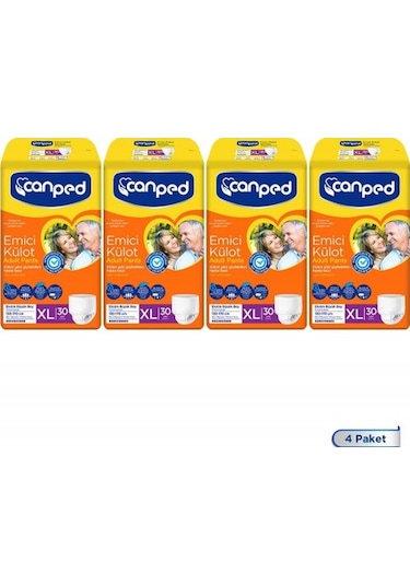 Canped Emici Külot Extra Büyük Boy Large 120 Li XL
