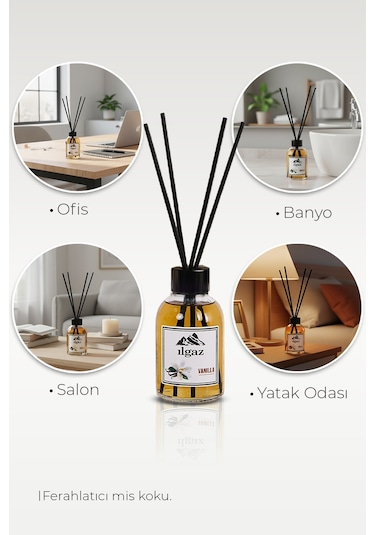 Ilgaz Oda Kokusu Bambu Çubuklu Vanilla 110 ML