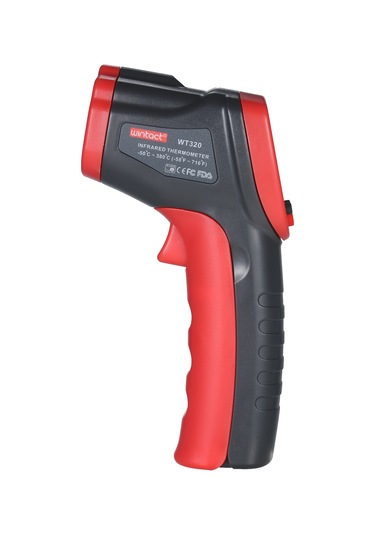Ranyeek Wintact Wt320 Non-kontakt Enfrared Sıcaklık Ölçer -50 C/+380 C Doğruluklu Endüstriyel Mutfak Elektrik Tamiri Pil Dahil Değil