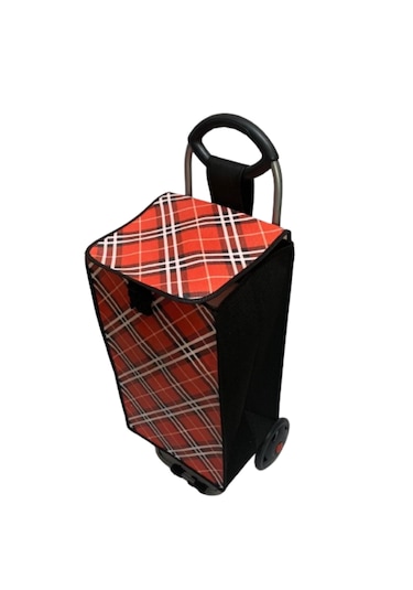 Pazar Araba Çantası Torbası Yedek Çanta 32x55x26 Cm Yeşil 1 Adet