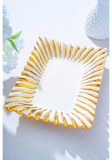 Acar Alba Dekoratif Sunum Tabak - 36 Cm