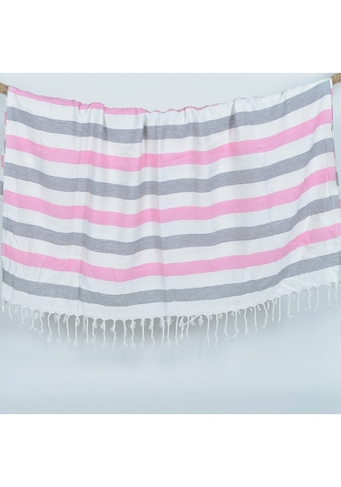 Ark Peştemal (Pembe) %100 Pamuk 90*180 Banyo-Plaj havlusu